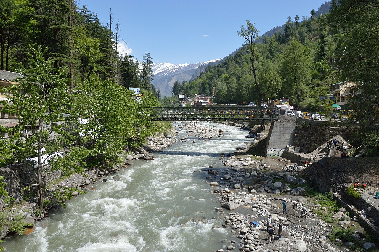 The Beas River, Manali