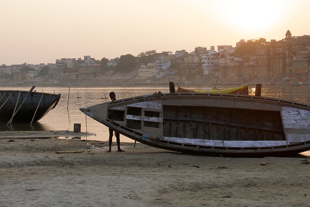 Dawn Boat on the Ganges, Varanasi