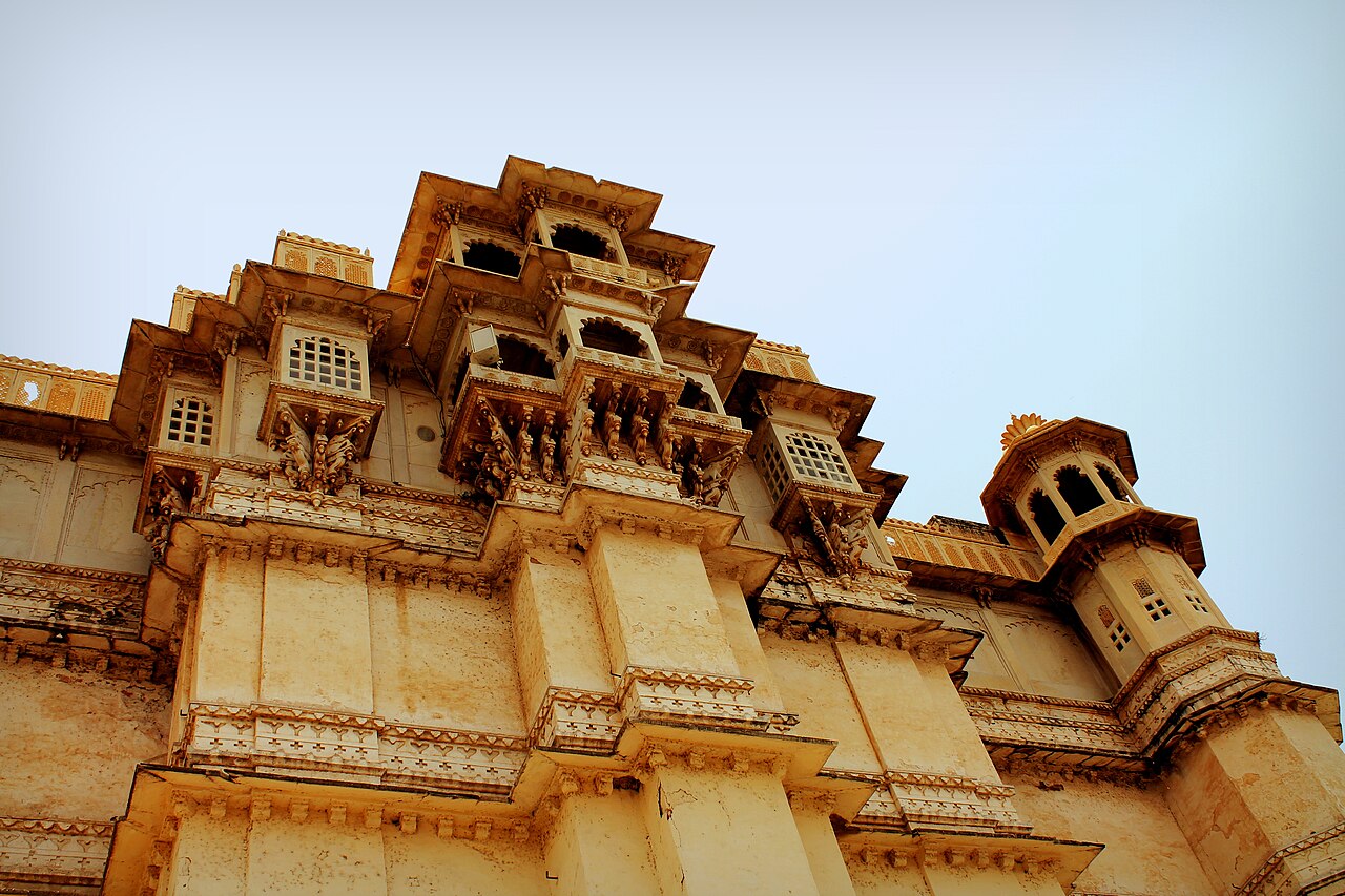 Udaipur's City Palace rising above Lake Pichola